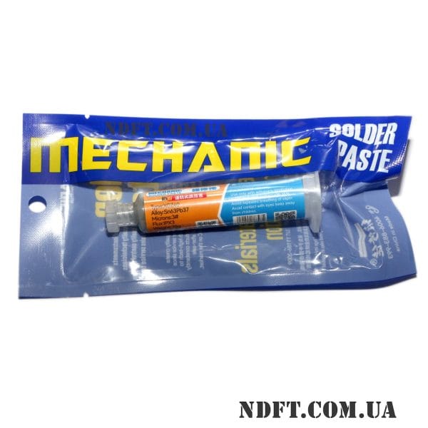 Mechanic XG-Z40 (XGZ40) 10мл/35г – Паяльная паста 02