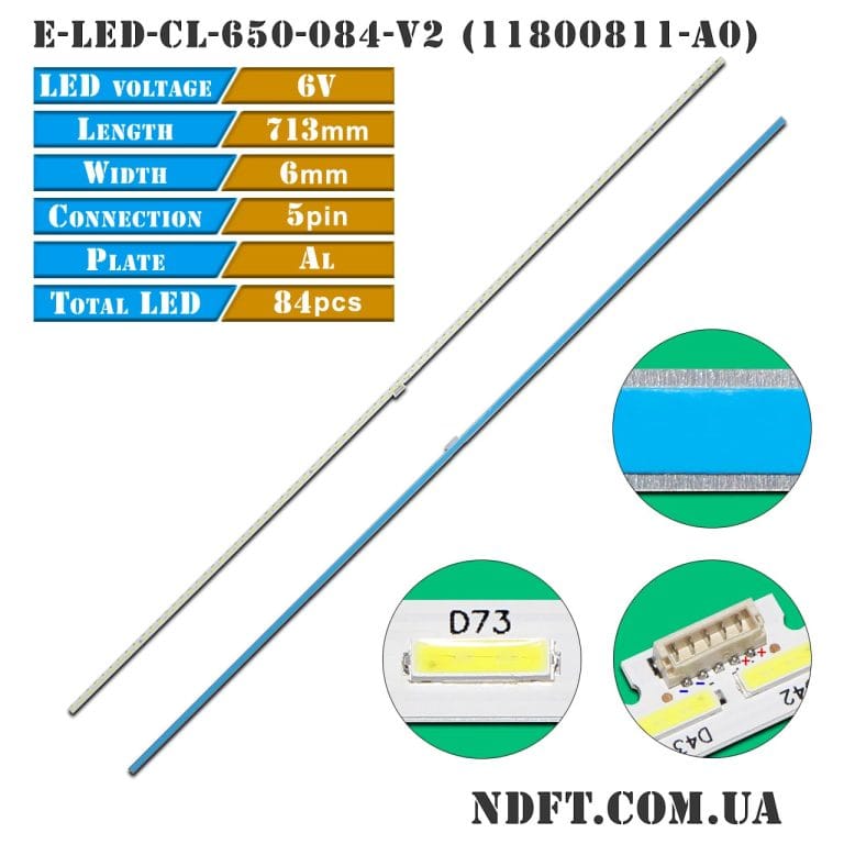 e-led-cl-650-084-v2-01 E-LED-CL-650-084-V2 (11800811-A0, 11800823-A0, Philips 65pus6521/12, 65pus7101/12, 65pus7601, 11800823-a0, 650-84-gj0-v0) 01