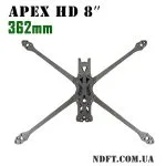 Карбоновая рама квадрокоптера APEX HD 8inch 362mm (набор для FPV дрона) 01