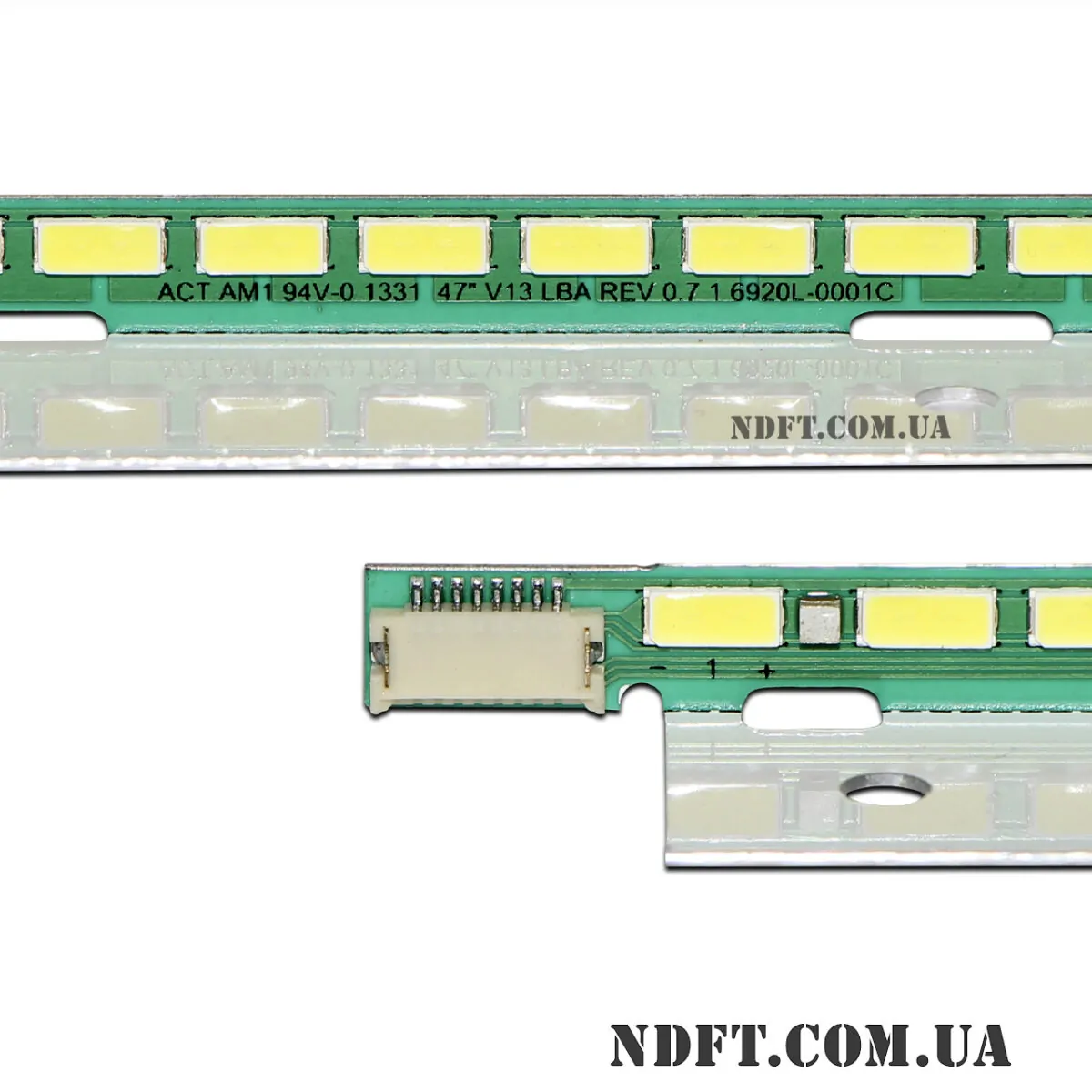 47″ V13 LBA REV 0.7 6916L1250A 66LED 6V 590mm (6916l-1250A, 6922l-0078A) – Планка LED подсветки TV Panasonic 47″ – Фото №2