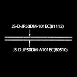 JS-D-JP50DM-101EC(81112) 10LED 6V (MS-L2608 V1, JS-D-JP50DM-102ED, Akai UA50DM2500S9, Hoffson A50HD300T2S) 05