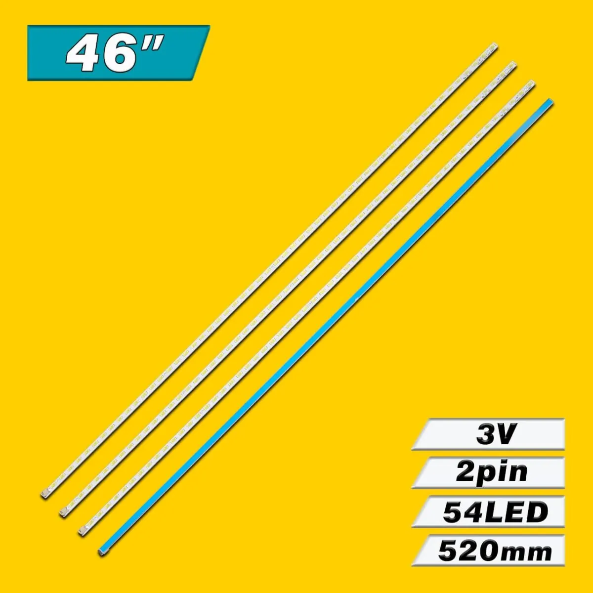 SLS46_SONY_120Hz_54LED_100121 (STS400A15_54LED_rev.6_200617, STS400A15-54LED-rev.6, SLS46-SONY-120Hz-54LED-100121) – Комплект LED підсвітки Sony 46″ – Фото №3