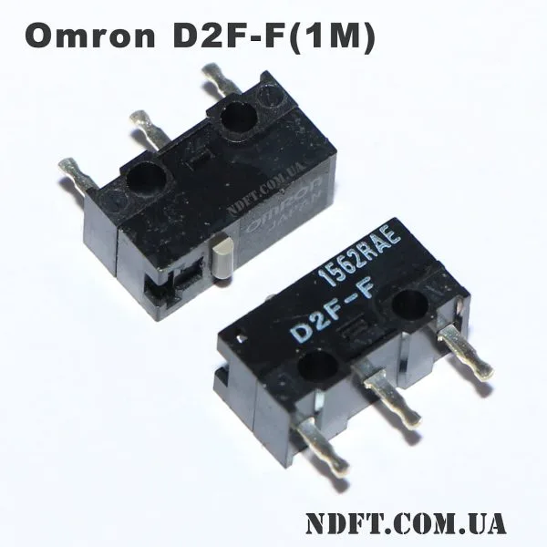 Мікроперемикач для мишки Omron D2F-F 02