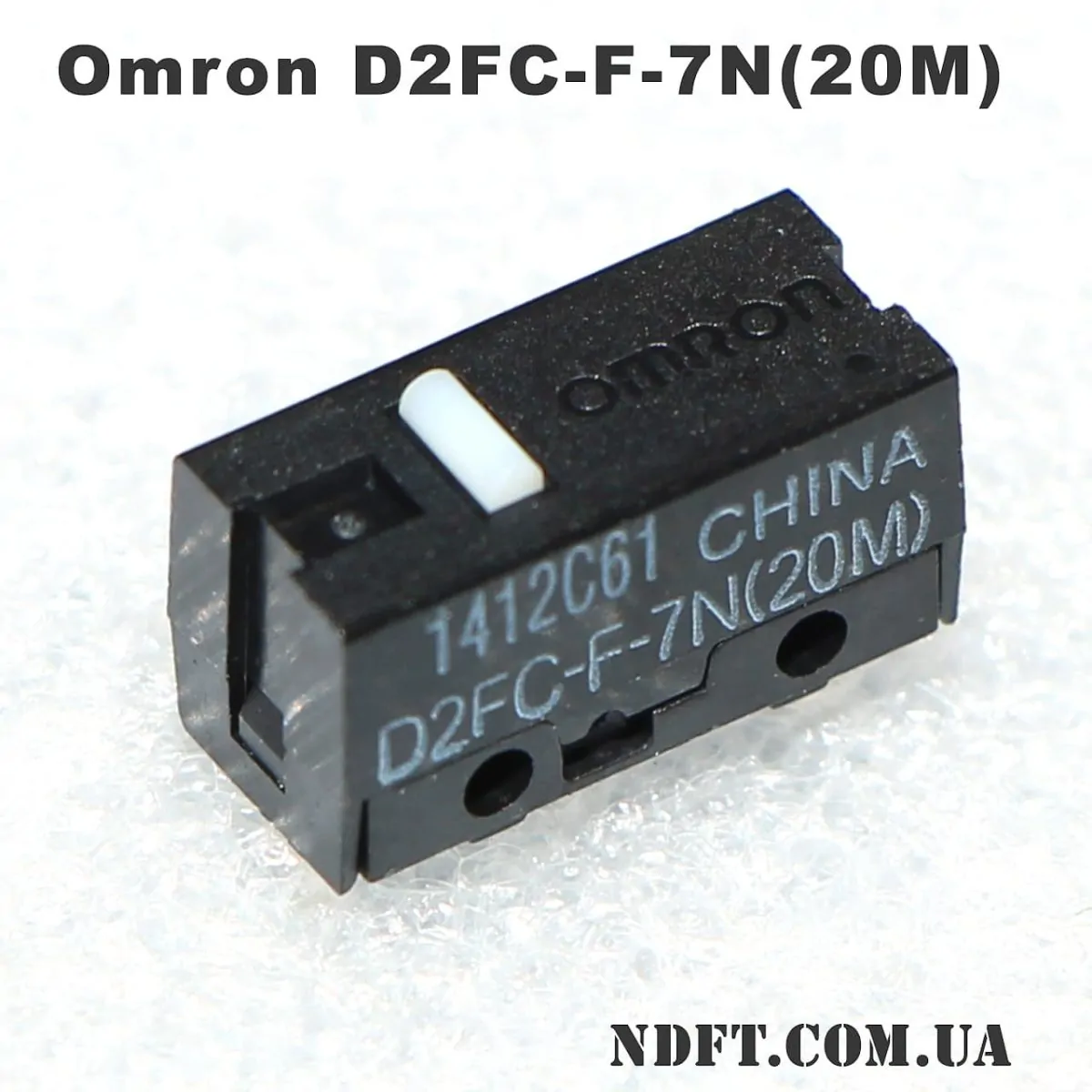 Мікроперемикач для мишки Omron D2FC-F-7N(20M) 01