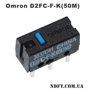 Микропереключатель для мышки Omron D2FC-F-K(50M) 00