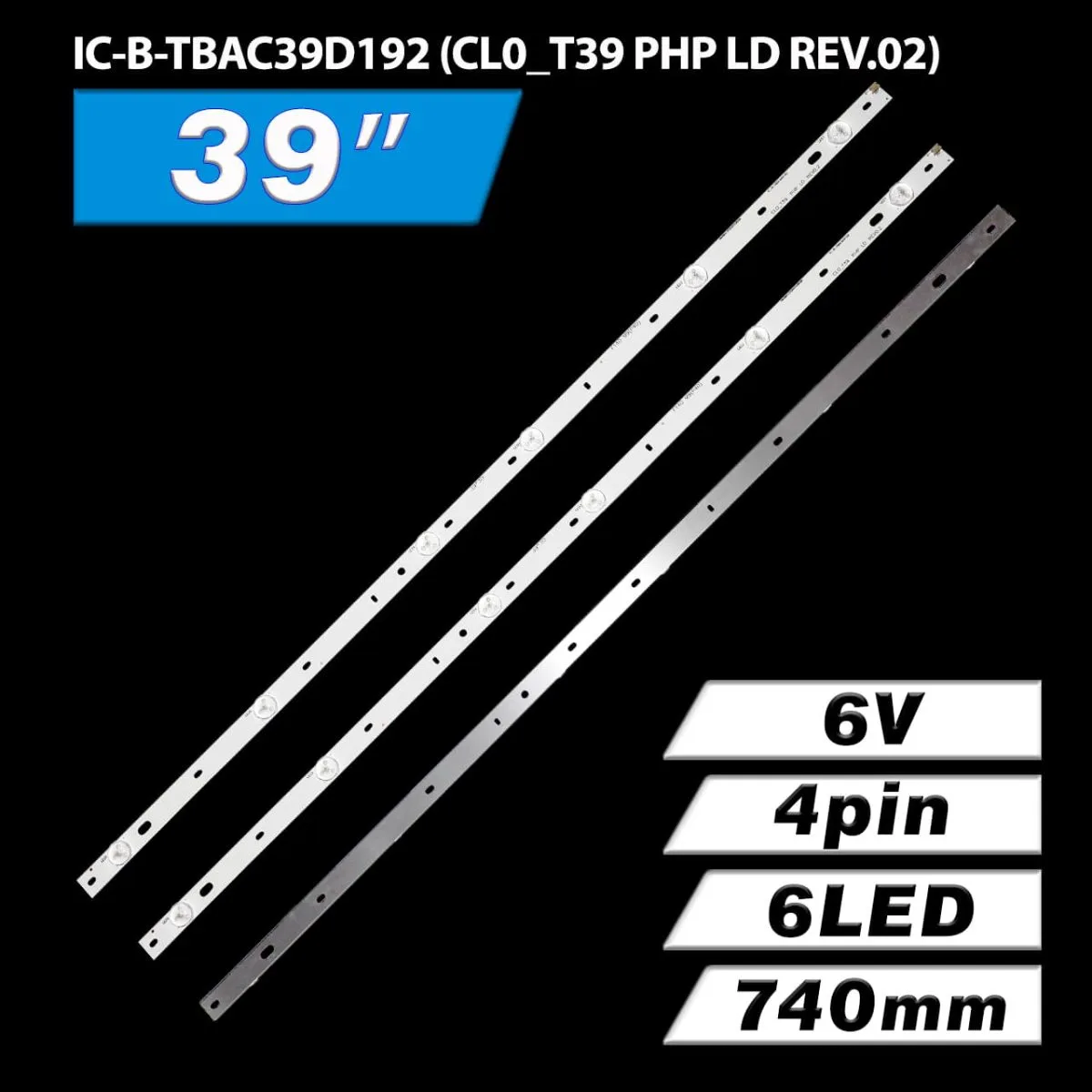 IC-B-TBAC39D192 6V/3S2P (CL0_T39 PHP LD REV.02, IC-C-TBAC39D192 11800586-B0, IC-T-TBAC39D192) 04