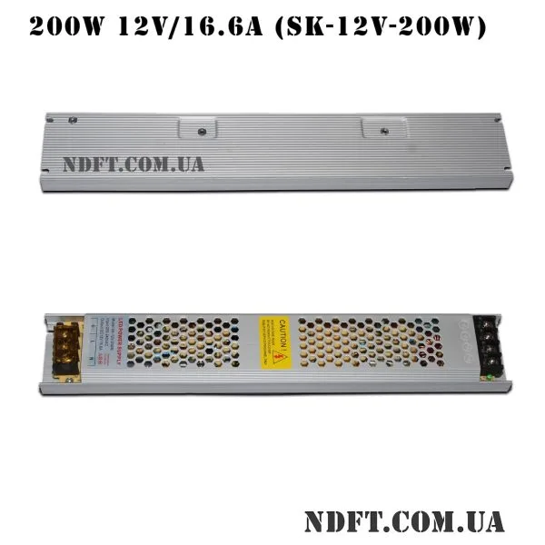 Імпульсний БЖ 200W 12V/16.6A (SK-12V-200W) 02