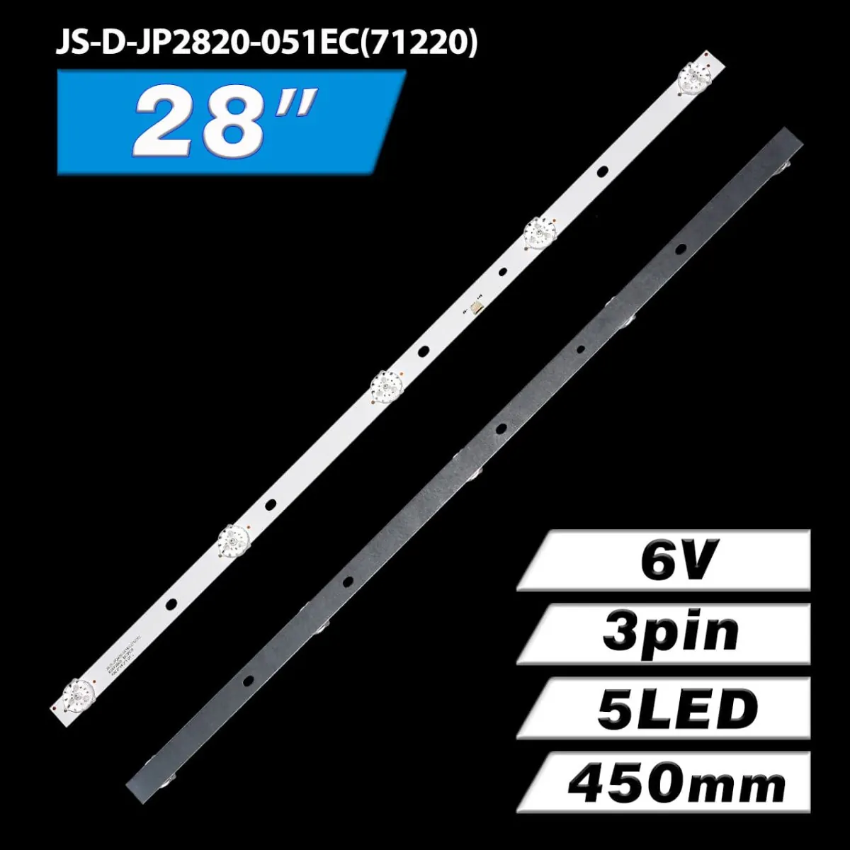 JS-D-JP2820-051EC(71220) E28F2000 MCPCB (MS-L0870 V6, Akai AKTV2814T, AKTV2812TS, AKTV2813TS) 04