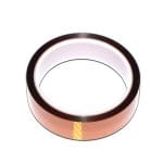 Термостойкий каптоновый скотч 25мм 33м (Kapton полиимидный) 02