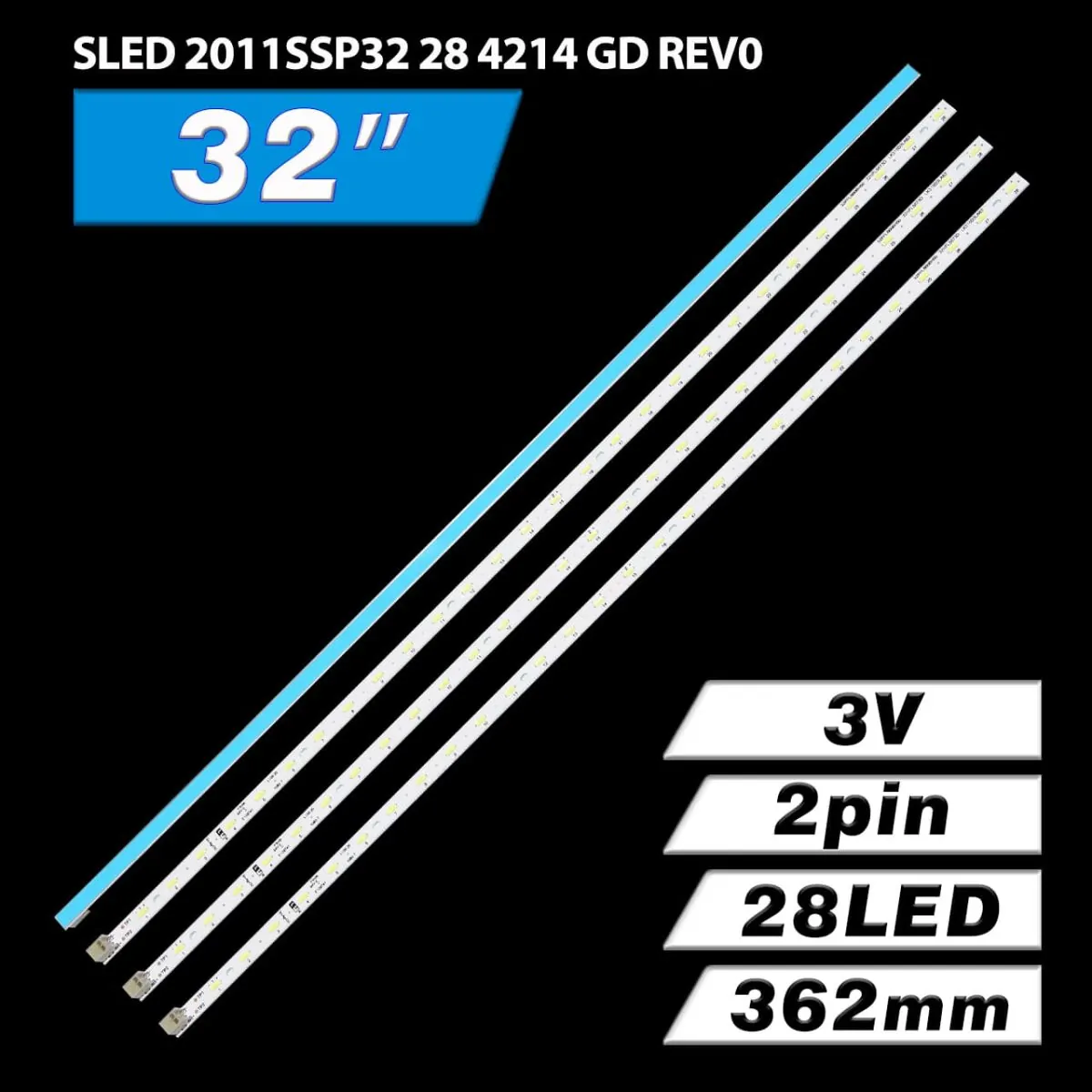 SLED 2011SSP32 28 4214 GD REV0 (362mm 28LED, 32PFL6606H60, 32HFL5573D, LK315D3LA63) 04