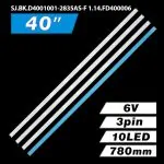 SJ.BK.D4001001-2835AS-F 1.14.FD400006 780mm 6V 10LED (Bravis LED-40D1070, Supra STV-LC40T440FL, Dexp F40C7100C) 04