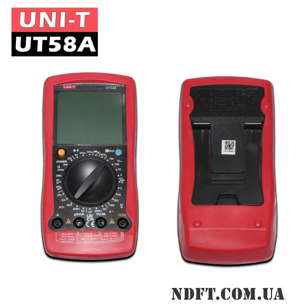 Мультиметр UNI-T UT58A 02