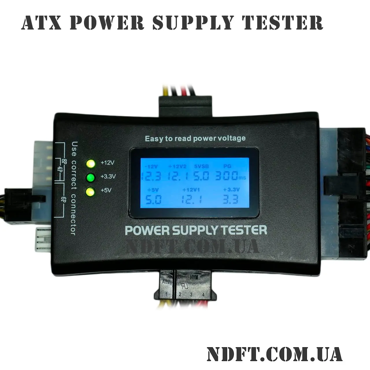 ATX power supply tester с LCD 01