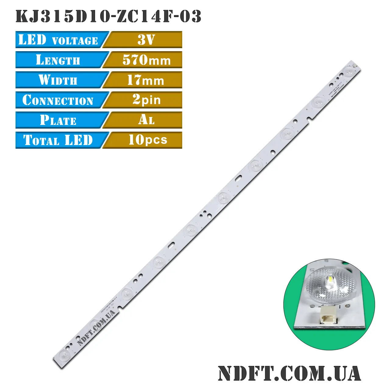 Backlight LED подсветка KJ315D10-ZC14F-03 01