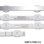 LB58007 V0 14LED 1100mm (HD580X1U91+2019092501+RPT-HXLB19101, JL.D580E1330-003AS-M_V01, HD580X1U92) – LED підсвітка TV Hisense 58″ (комплект) – Фото №2