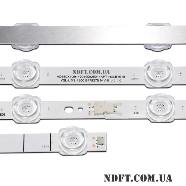 LB58007 V0 14LED 1100mm (HD580X1U91+2019092501+RPT-HXLB19101, JL.D580E1330-003AS-M_V01, HD580X1U92) – LED подсветка TV Hisense 58″ (комплект) – Фото №2