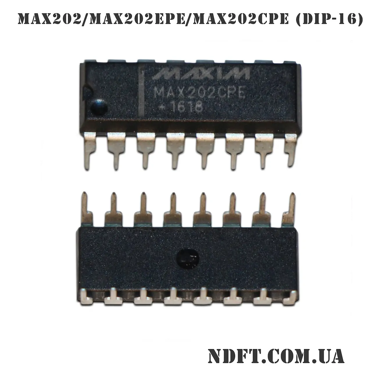 Микросхема MAX202EPE MAX202CPE DIP16 01