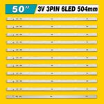 Samsung_2014CHI500_3228_06_Rev1.0_140714 (LM41-00107E, HISENSE-50-HD500DU-B01-010-11X6-3030C-6S1P-REV1.V1) – LED підсвітка TV Hisense 50″ (комплект) – Фото №3