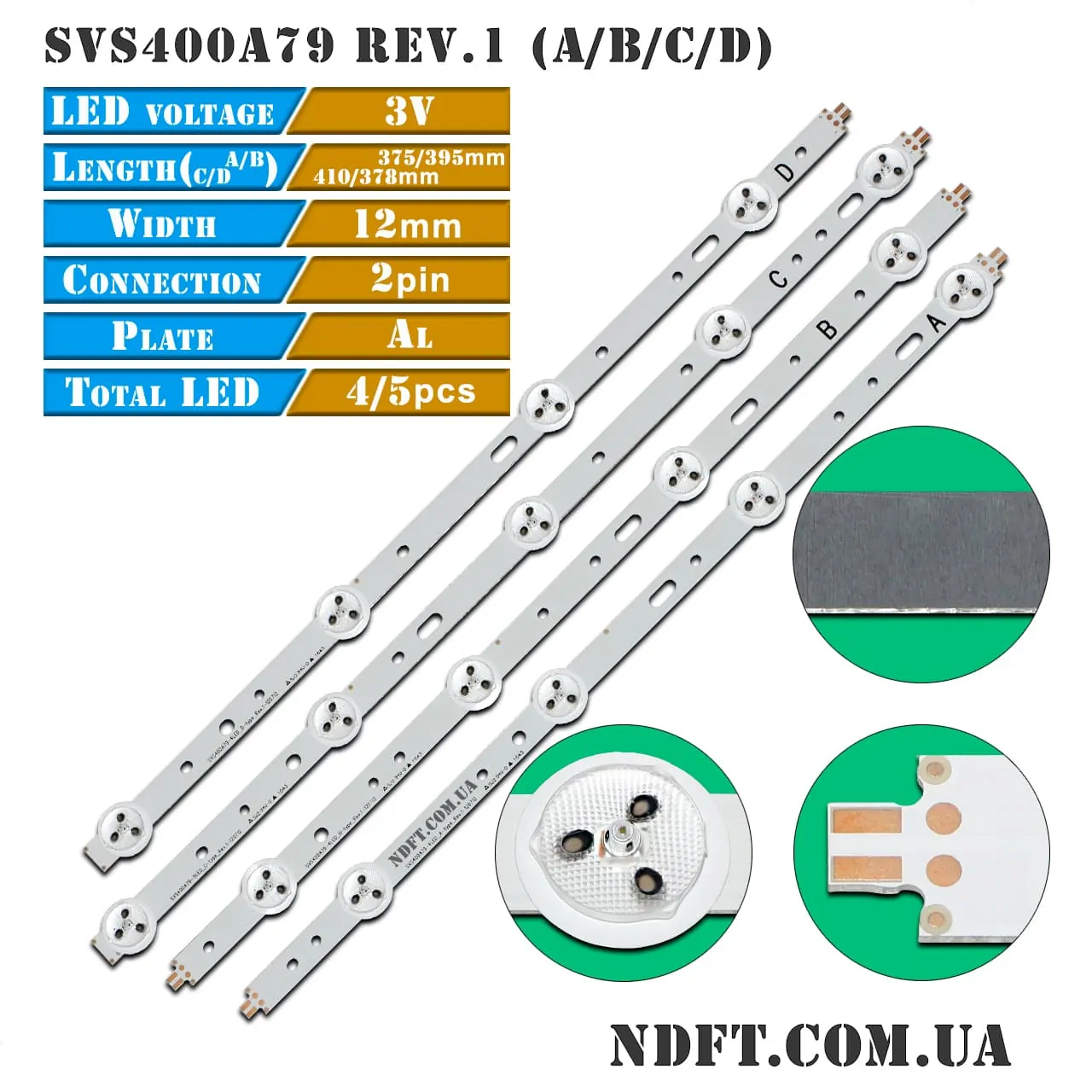 LED SVS400A79 Rev.1 SVS400A73 01