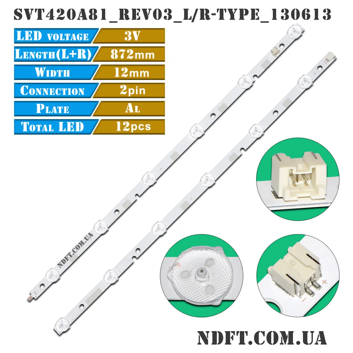 SVT420A81_Rev0.3_L-Type_130613 + SVT420A81_Rev0.3_R-Type_130613 (SVT420A81-Rev03-L/R-Type-130613) – LED подсветка TV Toshiba 42″ (комплект) – Фото №1