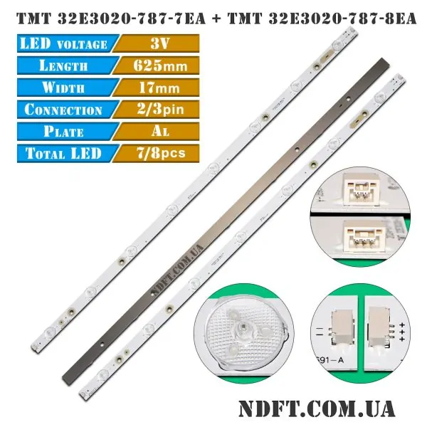 TMT 32E3020-787-7EA + TMT 32E3020-787-8EA (7-8-7LED VB5XZD 4C-LB32L7-YH1, 4C-LB32L8-YH1) 01